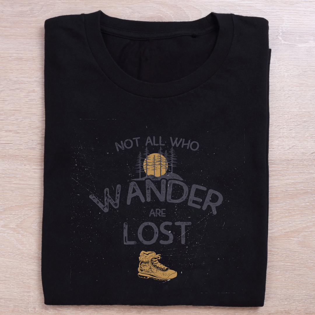 WANDER ARE LOST